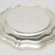 Plate, Art Deco, silver-plated brass, Sweden, 1950s