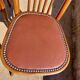 6 Baumann chairs in wood and imitation leather