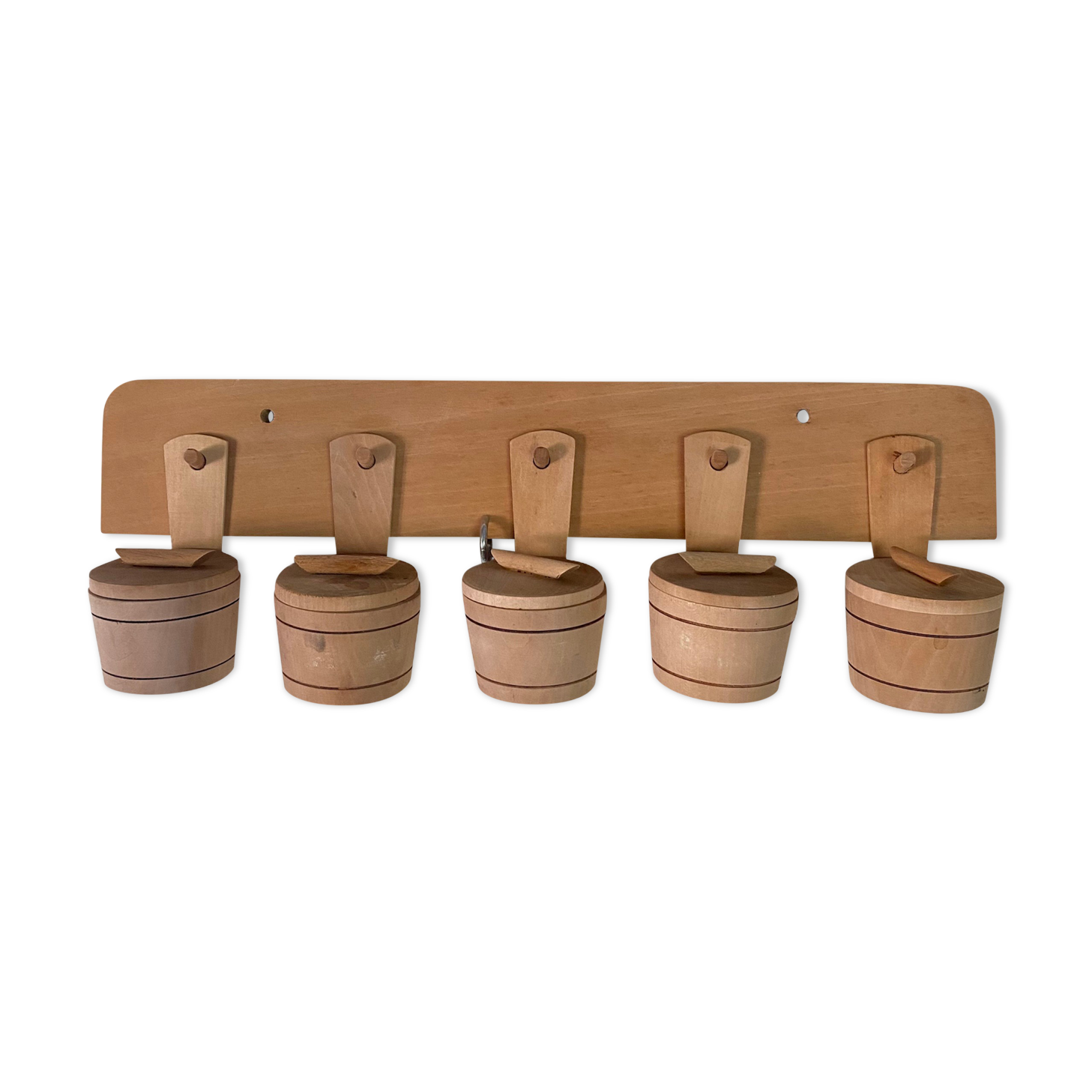 Scandinavian wall spice door