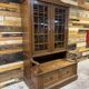 Entrance hall wardrobe in solid oak - 1930s