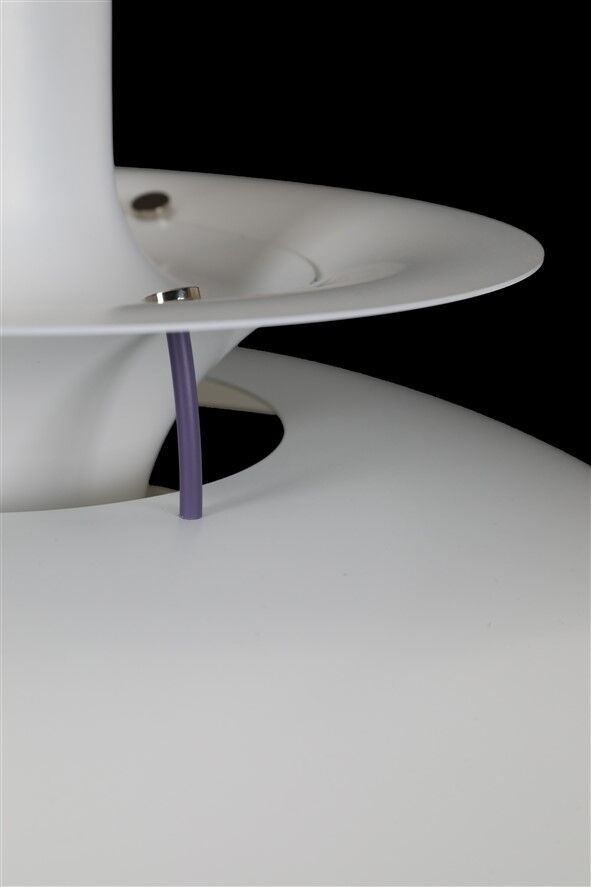 Louis Poulsen / Poul Henningsen “PH 5” pendant lamp with glass diffuser / Mid-century Danish modern design / PH5