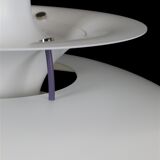 Louis Poulsen / Poul Henningsen “PH 5” pendant lamp with glass diffuser / Mid-century Danish modern design / PH5