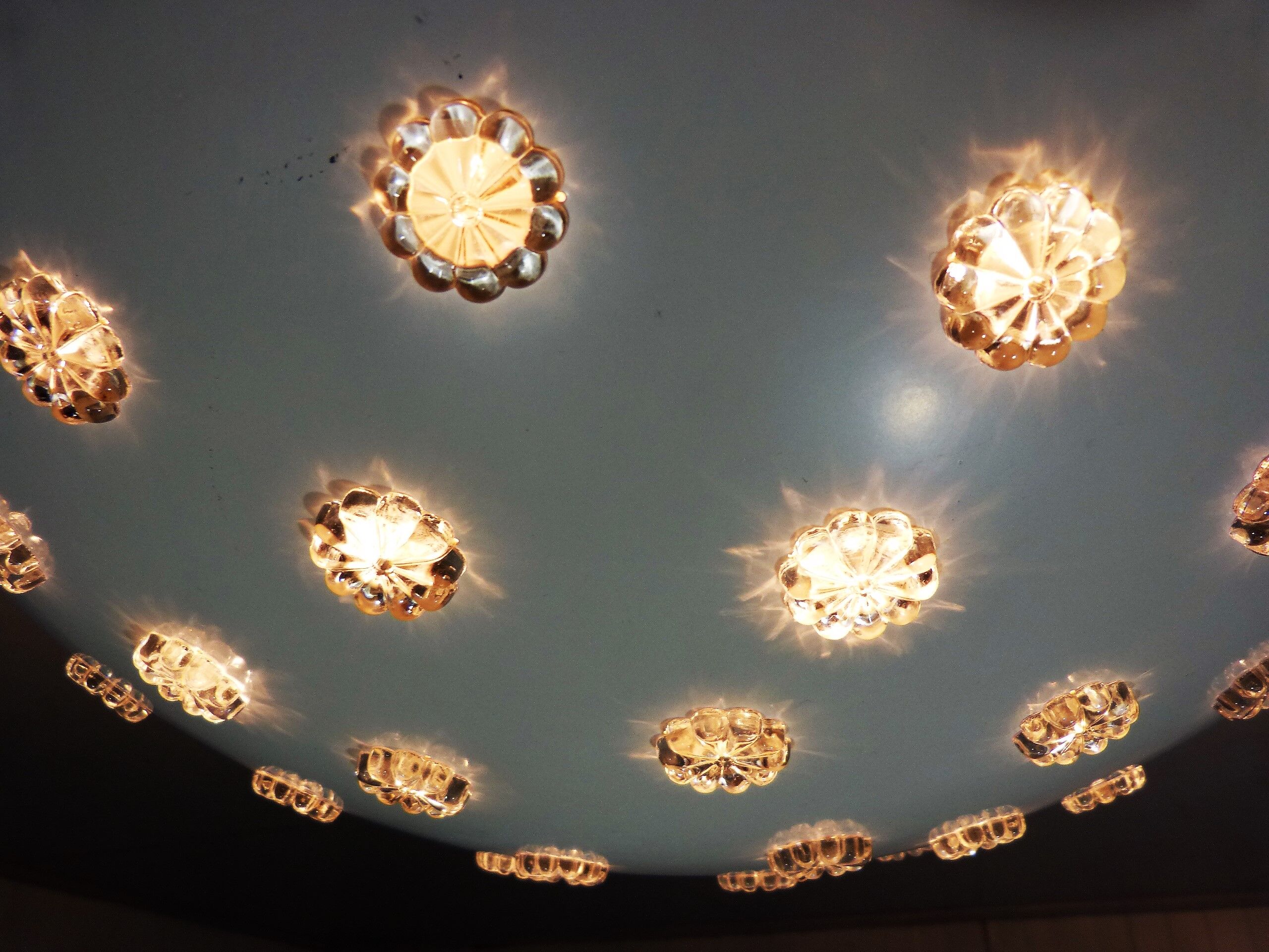 Large ceiling lamp by Emil Stejnar for Rupert Nikoll, Austria 1950's