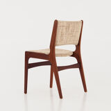 Six chairs by Henning Kjaernulf design, 70s design