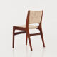 Six chairs by Henning Kjaernulf design, 70s design