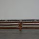 Vintage bamboo/rattan manou bed from the 70s with original spiral base