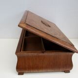 Old wooden storage box