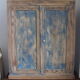 Meuble de rangement parisien bois brut