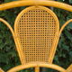 Former braided rattan/wicker headboard