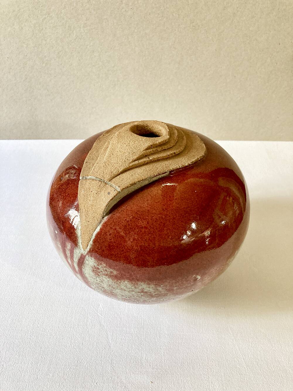 Vase en céramique de Nouméa signé