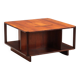 Square coffee table Arflex, vintage design by Marco Zanuso, 1960s.