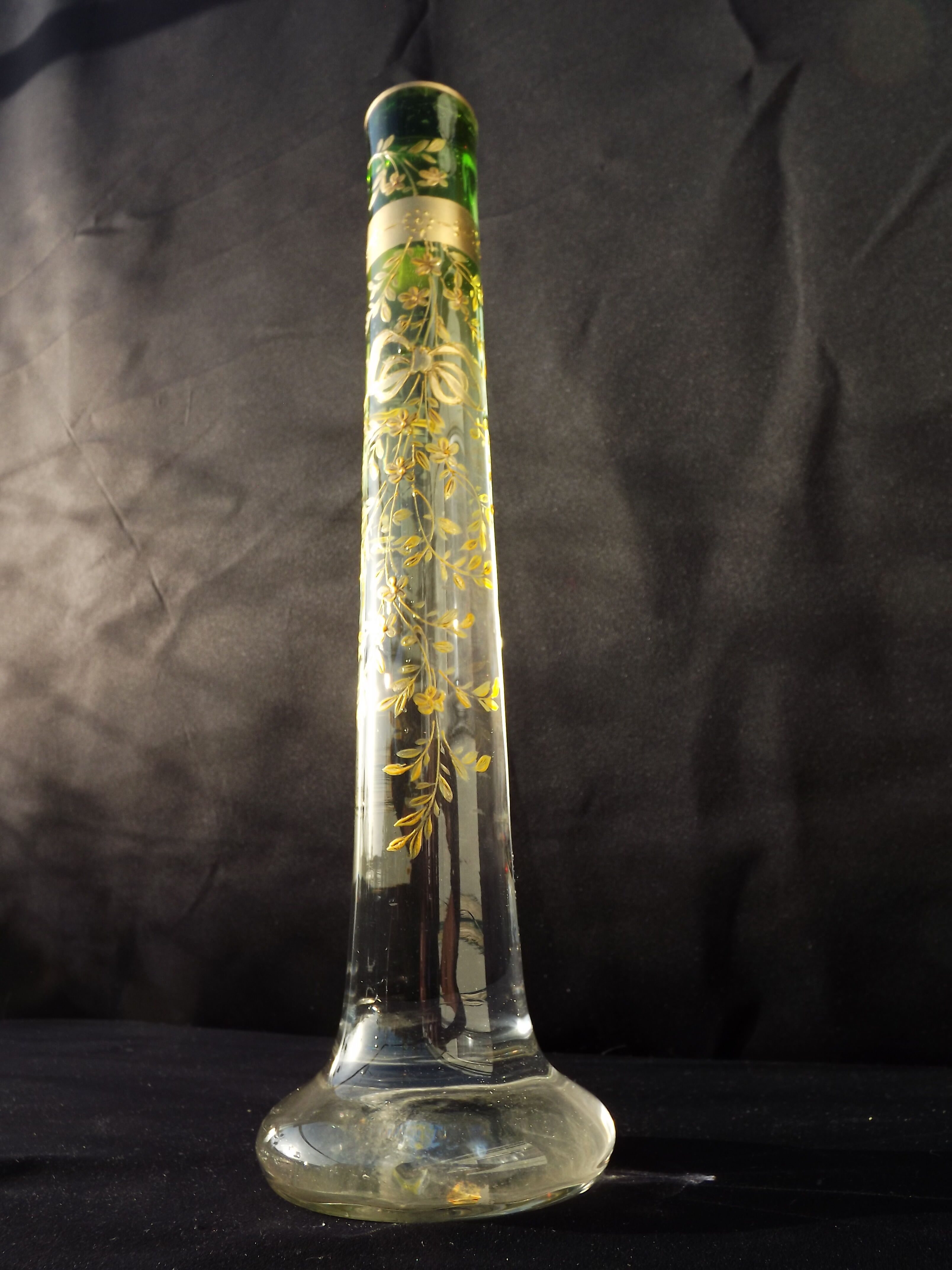 Vase art nouveau Moser