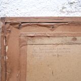 Old watercolor painting on paper signed F. Reys