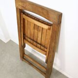 Chaise pliante vintage Trieste par Aldo Jacober, années 1960