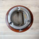 Wooden ashtray on foot 1960s par-fumee