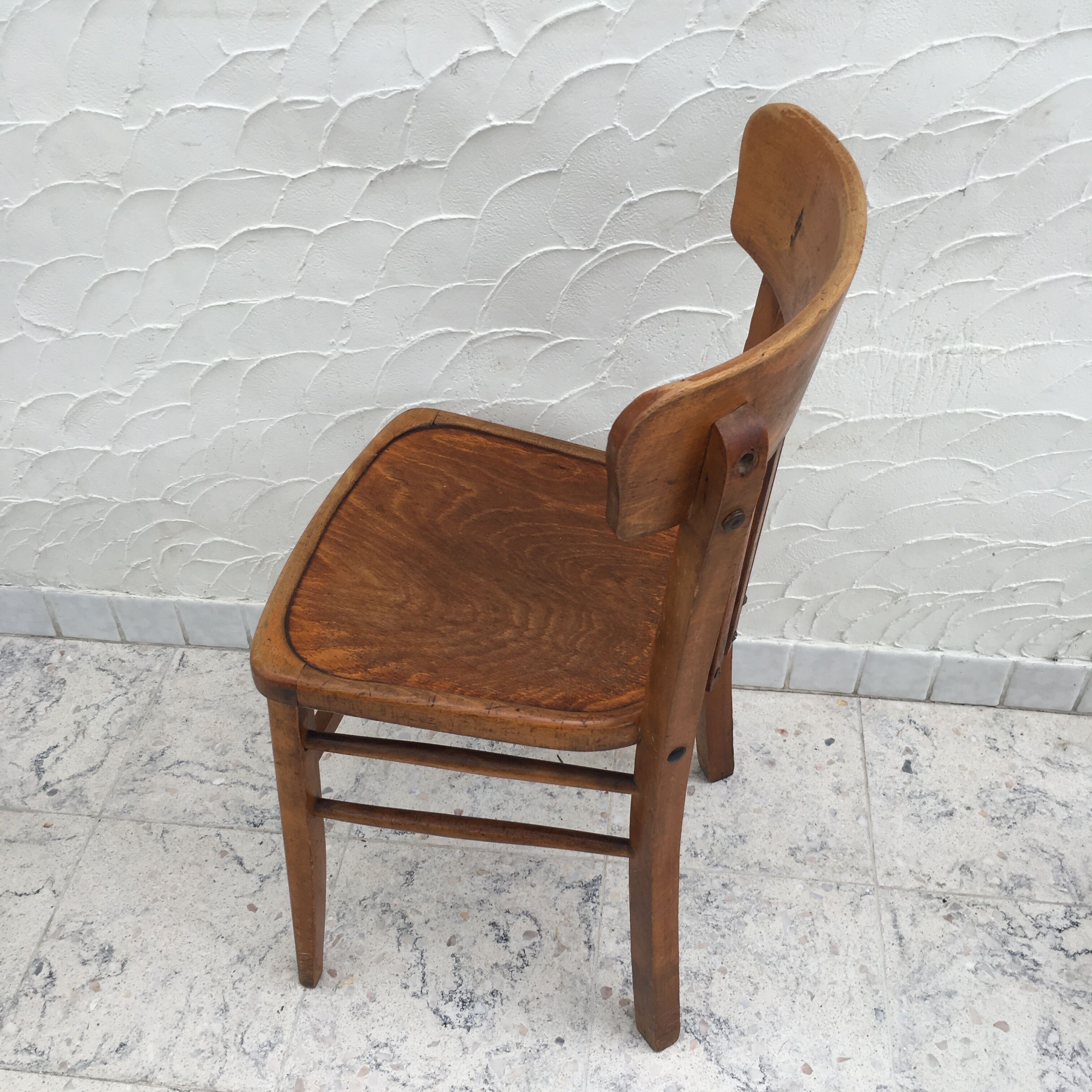 Lot of 4 bistro chairs