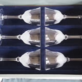 Crystal water glasses in their cabinets - JG Durand, collection florence « satine » 24,5 cl