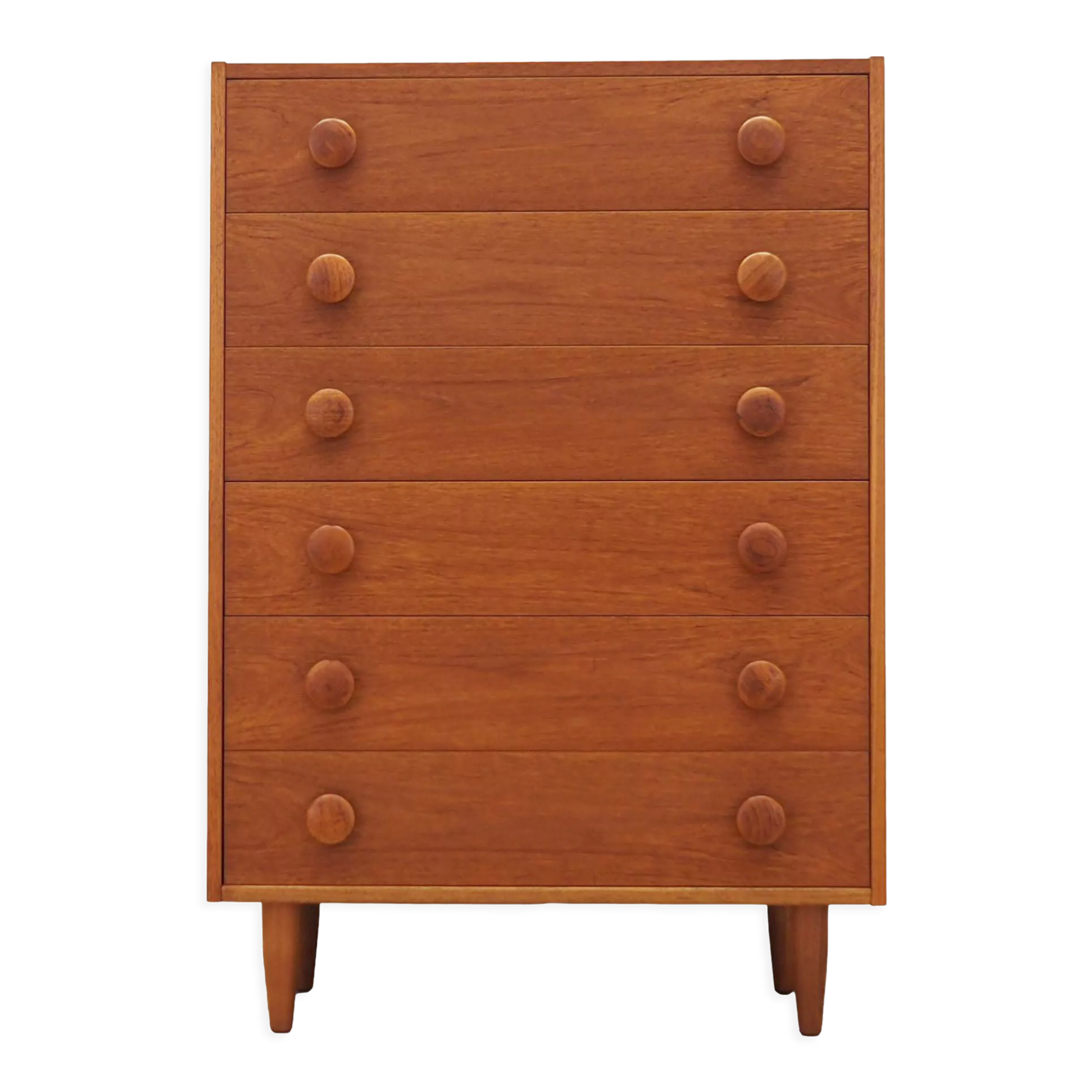 Commode en teck, design danois, années 1960, production Danemark