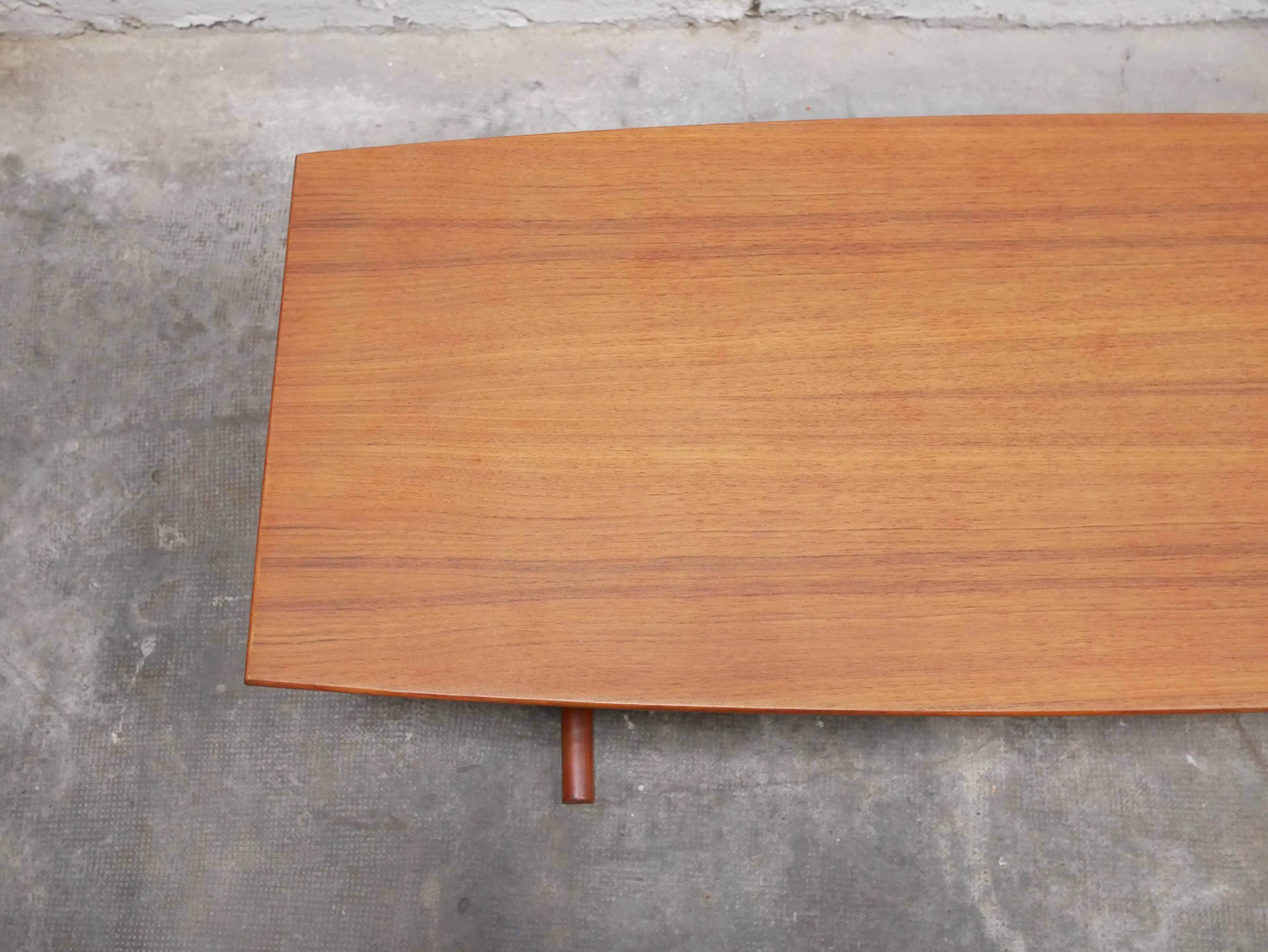 Vintage Scandinavian teak coffee table