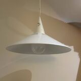 space age suspension in white metal