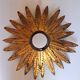 Wall lamp, metal sun ceiling light