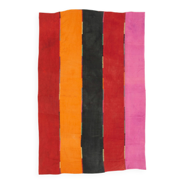 Turkish Handmade Vintage Anatolian Kilim 204 cm x 300 cm