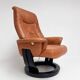 Hjort Knudsen relax chair with ottoman, 1990’s