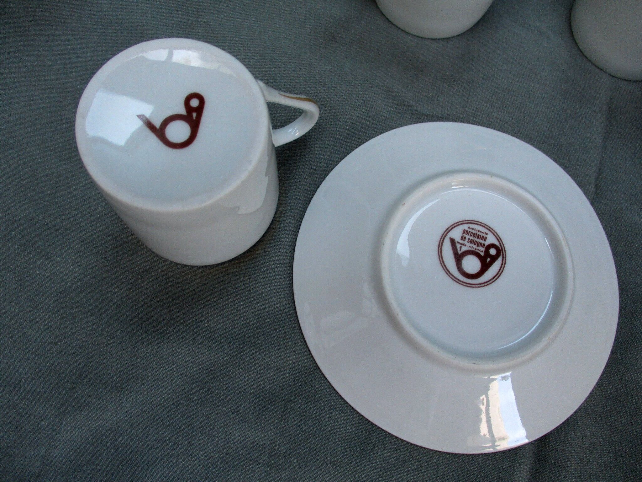 Sologne Porcelain coffee service 24 pieces