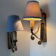 Vintage shabby chic wall lights