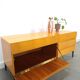 Fineer tv meubel dressoir met lades en zwart stalen poten