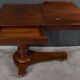 Mahogany reading table, Victorian era, England – mid-19th century.