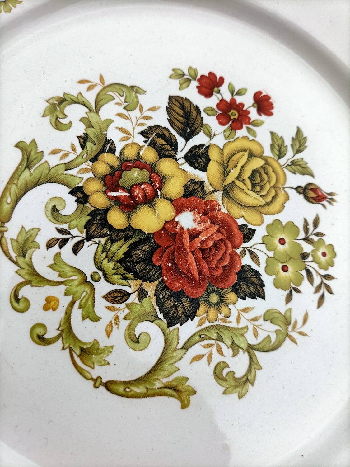 Digoin Sarreguemines dinner plate
