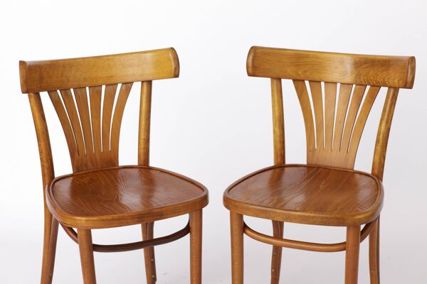 Chaises vintage de Radomsko ZMG, Pologne, bois courbé, hêtre, années 1970