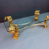 Vintage tulip coffee table, 1970