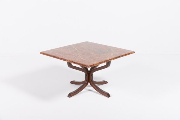 1970s coffee table by Sigurd Russell for Vatne Mobler