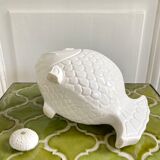 Planter fish hide pot slurry