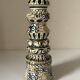 Large André Hourellou Quimper vintage candle holder