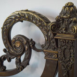 Exceptional decorative brass bed frame