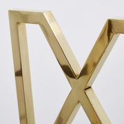 Pair of brass chairs Alain Delon for Jean Charles 1970
