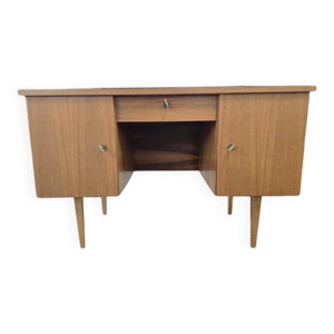 bureau en bois vintage