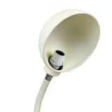 Vintage desk lamp white industrial flexible metal lamp 43cm