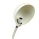 Vintage desk lamp white industrial flexible metal lamp 43cm