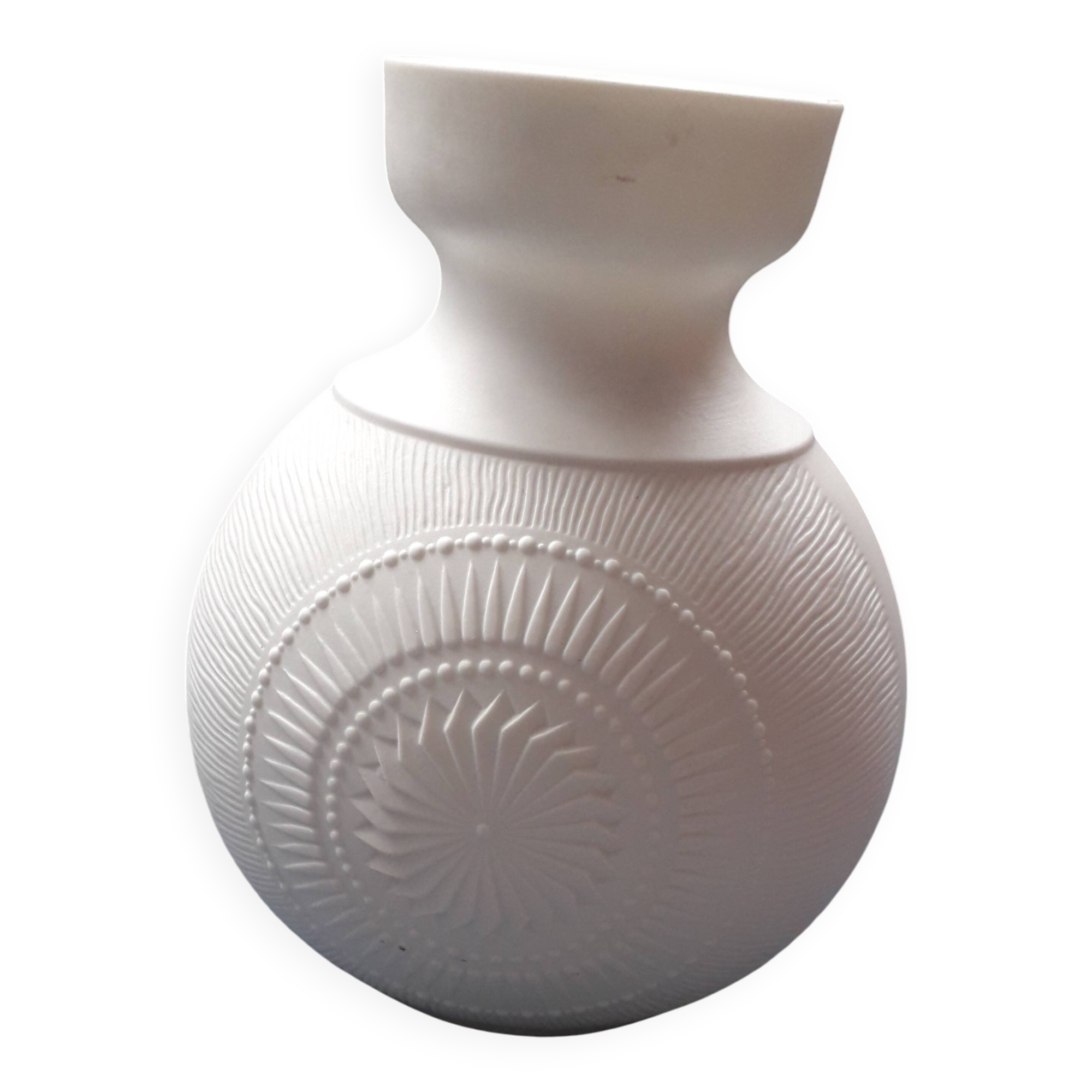 Vintage Scandinavian vase signed