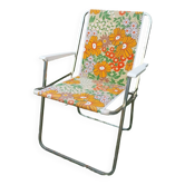 Fauteuil de camping années 70