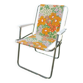 Fauteuil de camping années 70