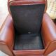 Paire de fauteuils Club cuir