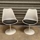 Lot of 6 tulip chairs design 1969