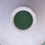 Opaline cone pendant light