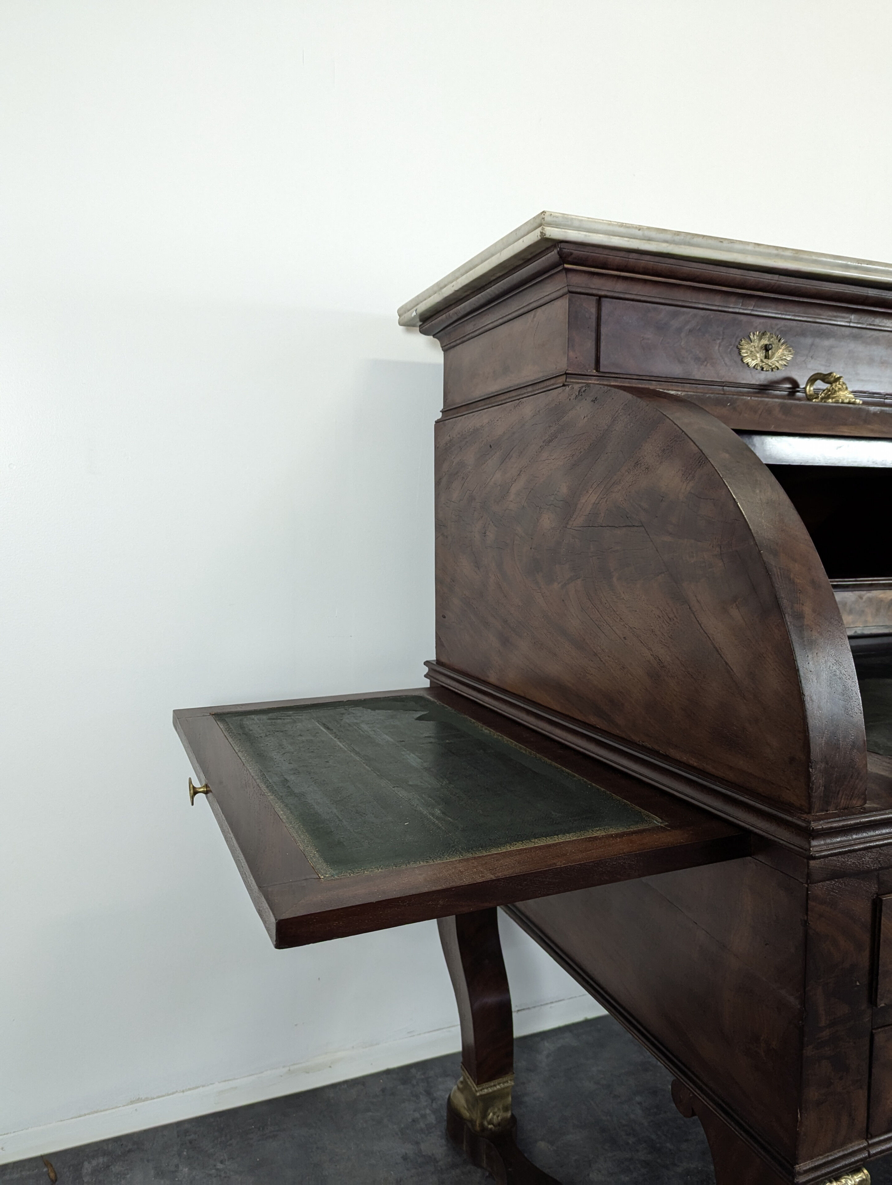 Bureau cylindre d'époque Empire