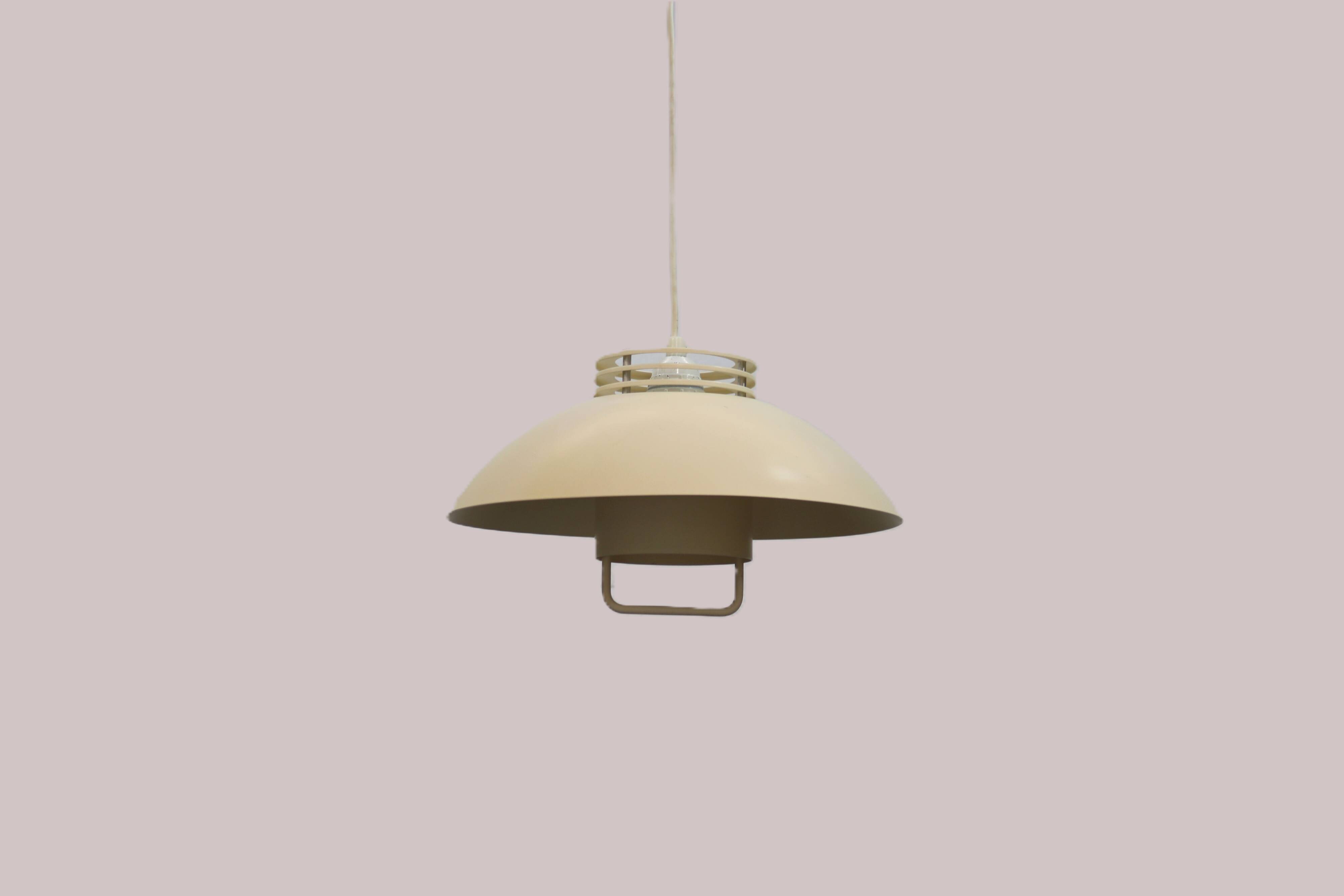 Danish Design Lamp *** Lyfa  *** beige white color *** Denmark 1970